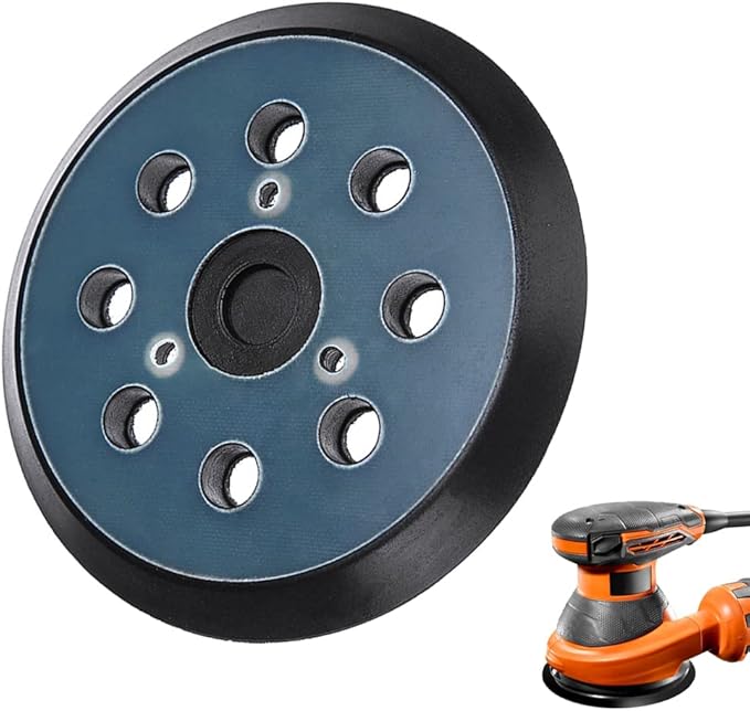 Pilikoll 5 Inch 8 Hole Replacement Sander Pad Hook and Loop Sander Pad