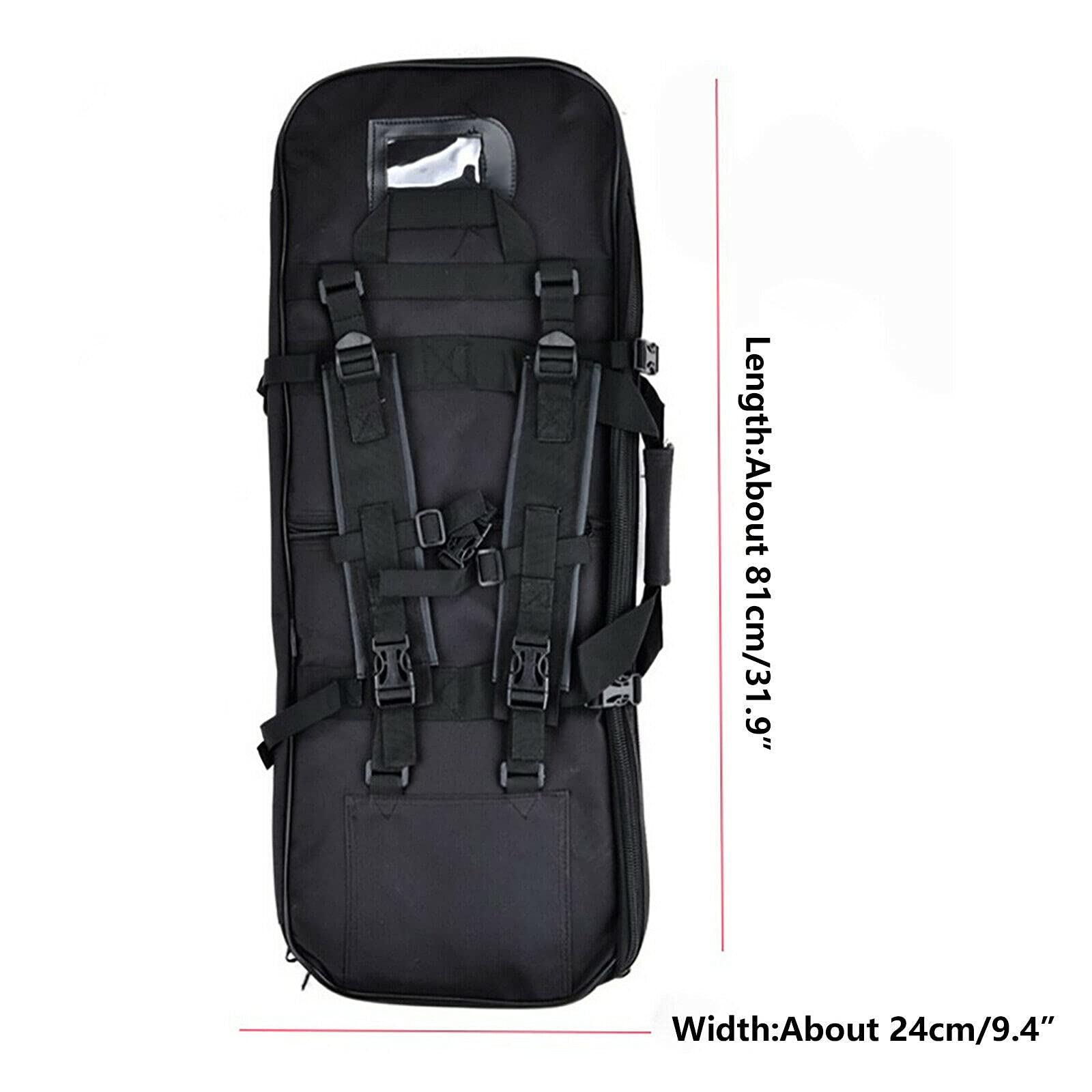 81 x 24 cm Funda protectora táctica para detector de metales, bolsa de transporte, accesorios al aire libre, bolsa de almacenamiento portátil para viajes