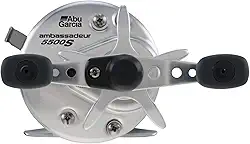 Abu Garcia Molinete de pesca Embassadeur S redondo