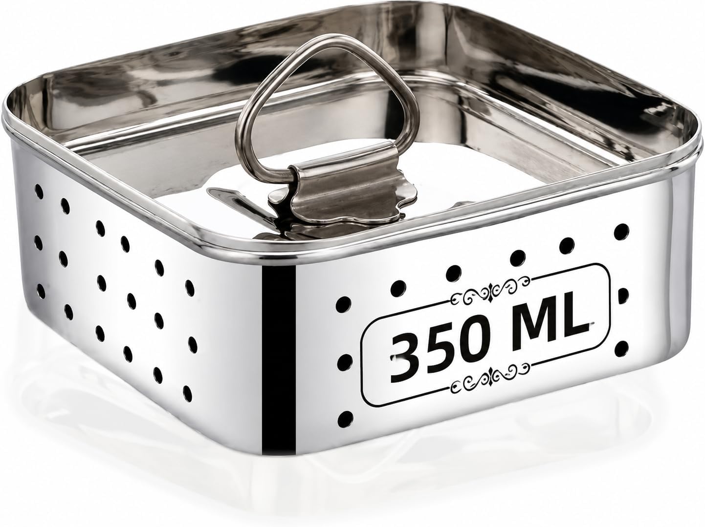 Stainless Steel Paneer Press & Cheese Maker | 350ml Homemade Paneer, Tofu & Soft Cheese Press | Rust Resistant, Dishwasher Safe | Easy Clean Kitchen...