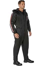 Insulated Ski and Rescue Suit – Cold Weather Snowsuit Coverall One Piece Jumpsuit