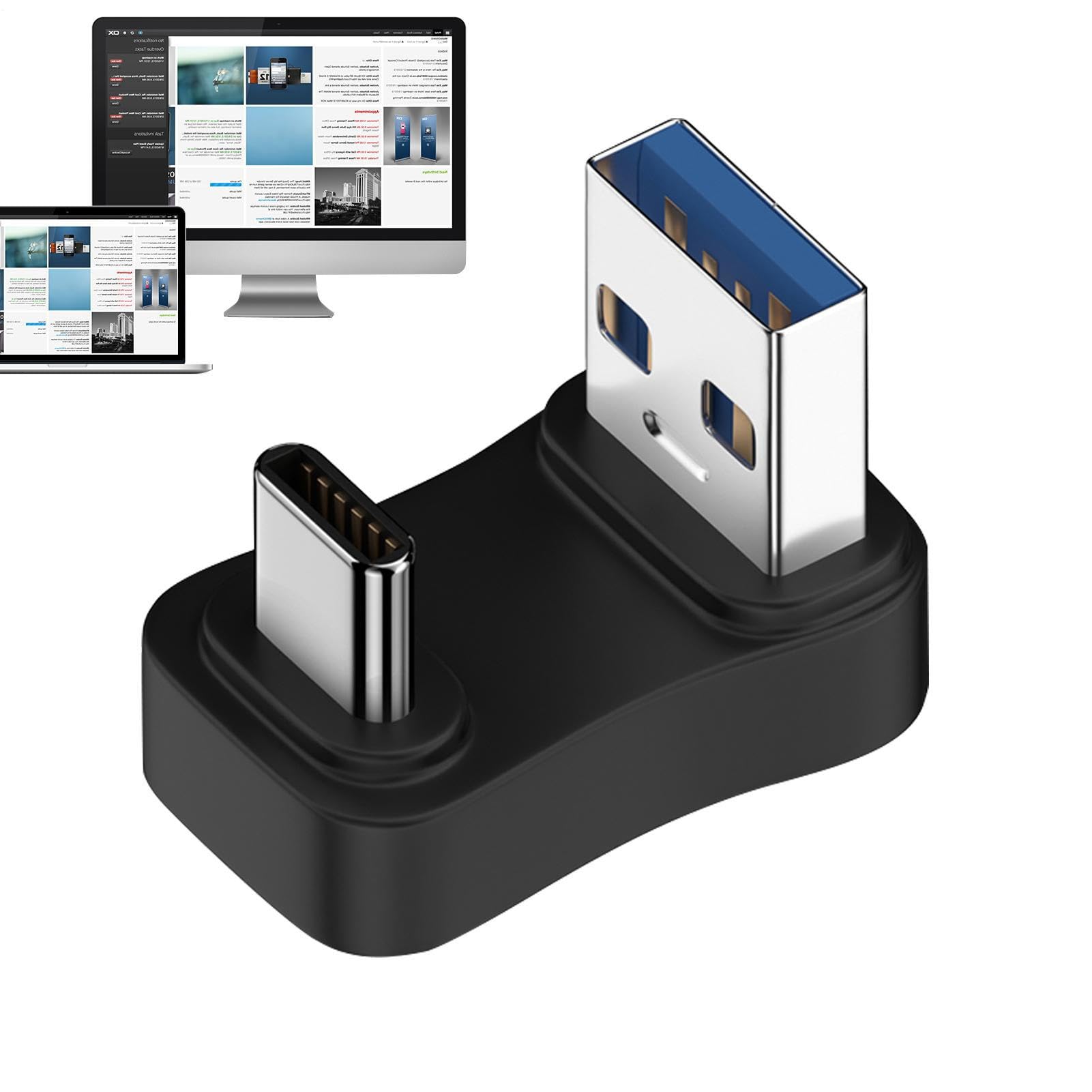 USB C to USB A Adapter | Adapter for to Type C Plug-And-Play,10Gbps Converter Portable Connector for Drive Game Consoles Laptops Mobile Phones Men Home