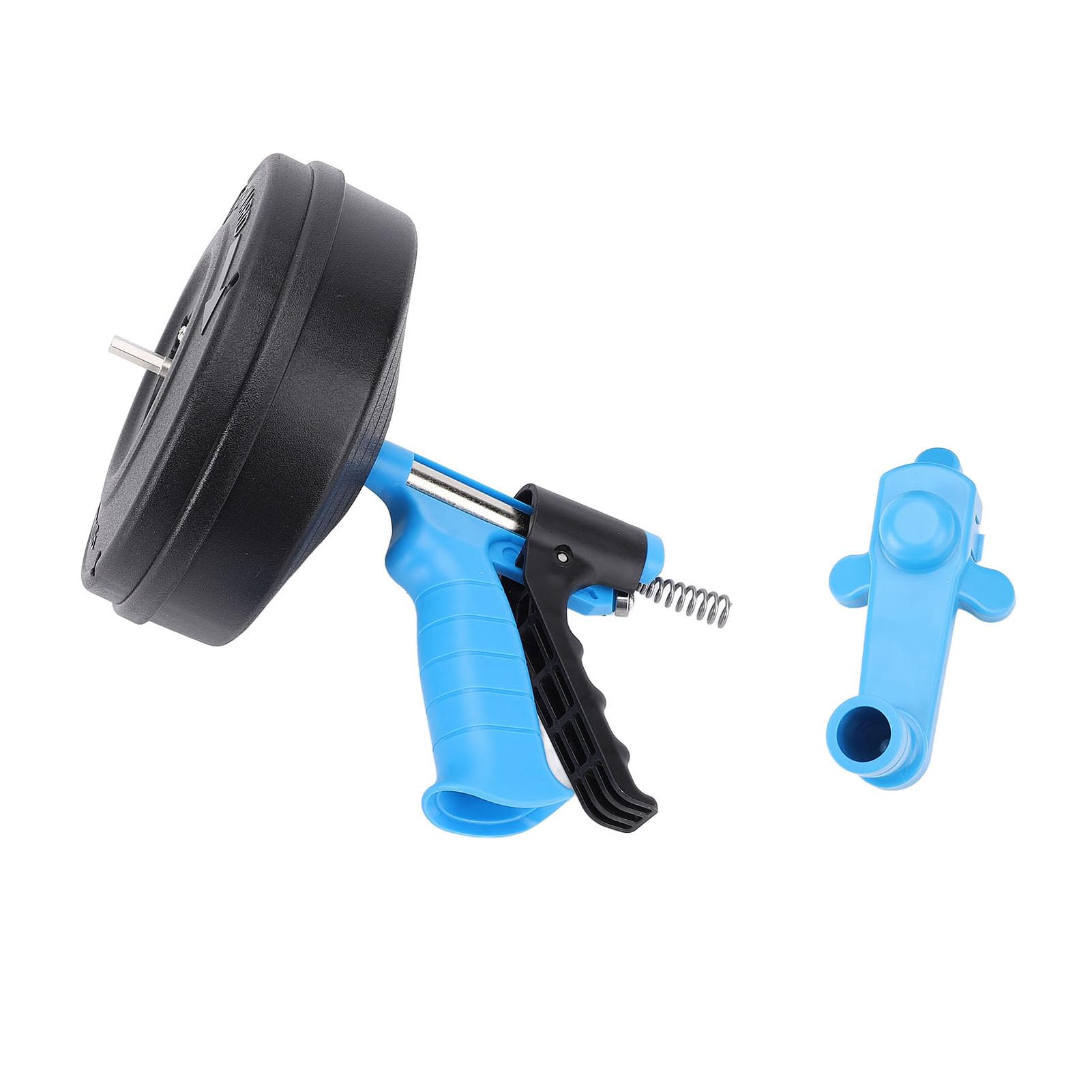 Máquina de Limpieza de Desagüe de Acero de 65 Mn, 2 Modos Sincero de Desagüe para Tubería para Tubería de 50-75 Mm, Sinfín de Plomería Ideal con Adaptador de Taladro, Elimina