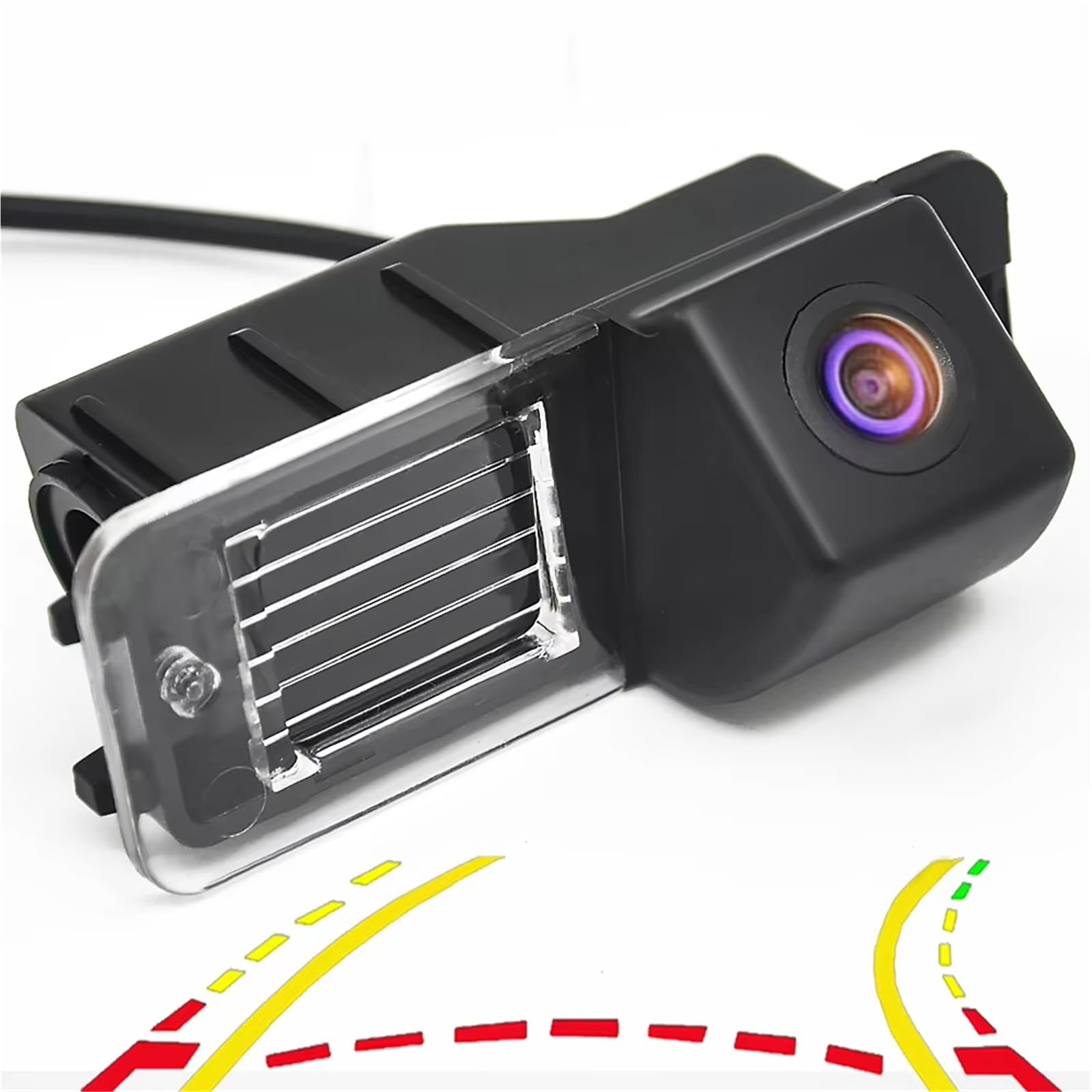 Cámara visión Trasera para VW para Polo para V para 6R para Golf 6 para Vi Cámara De Visión Trasera Coche con Seguimiento Línea Estacionamiento Variable