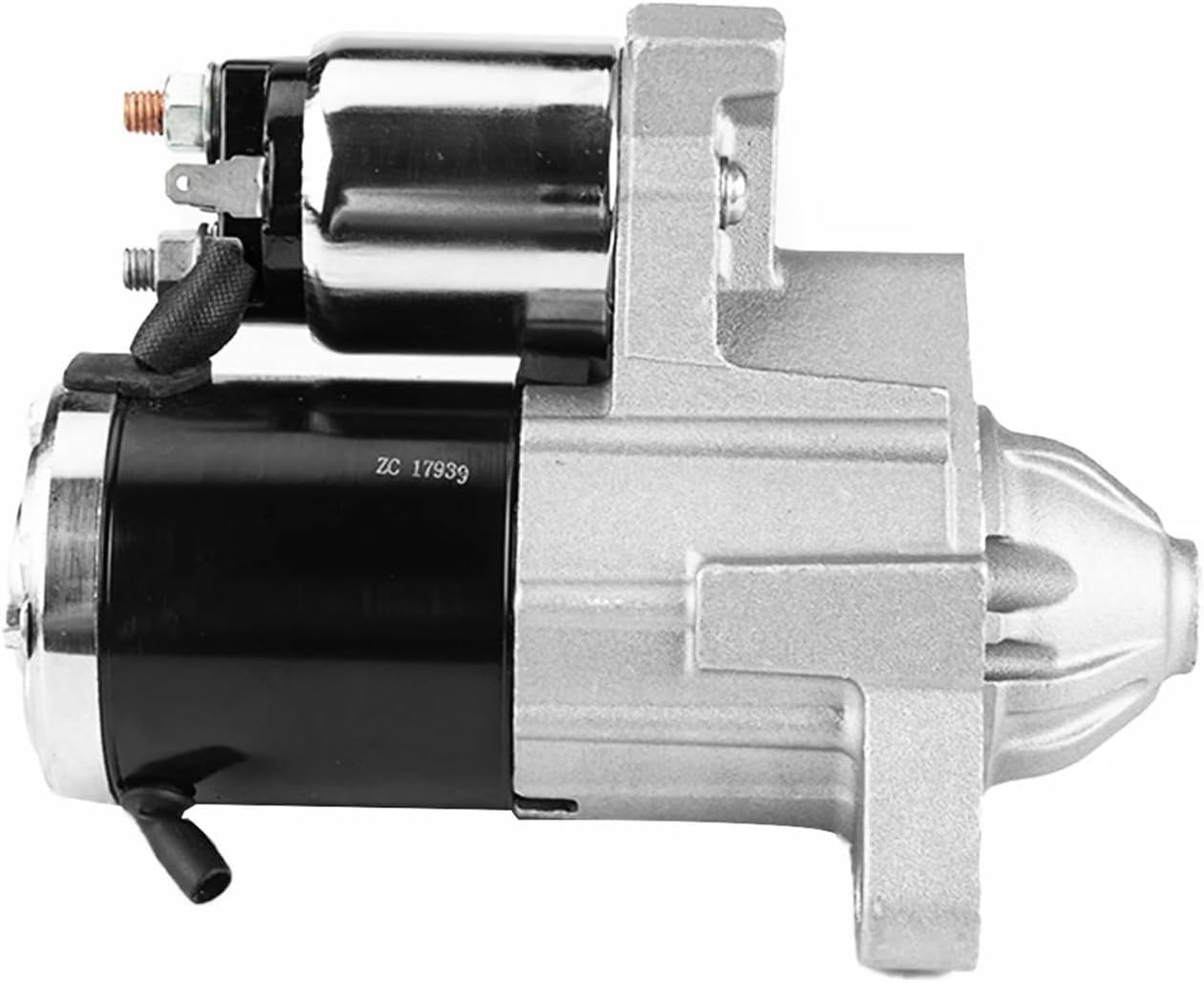 Detroit Axle - 3.7L Starter Motor for 2005 2006 2007 2008 2009 2010 Jeep Commander Grand Cherokee [1.2 KW/12V, CW, 10-Tooth Pinion] Starter Motor Replacement