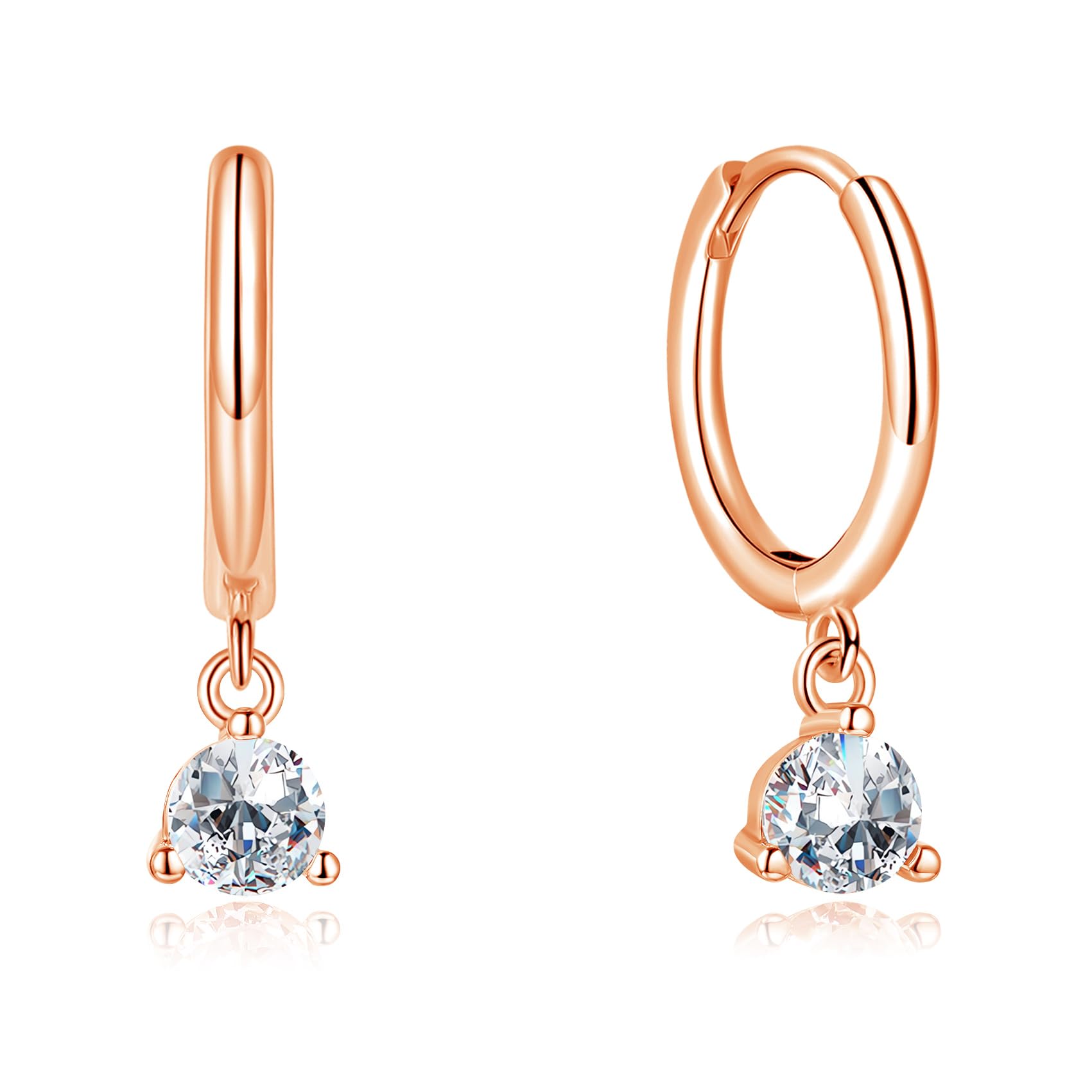 Cangall Ohrringe Silber 925, Hypoallergen 925 Sterling Silbe