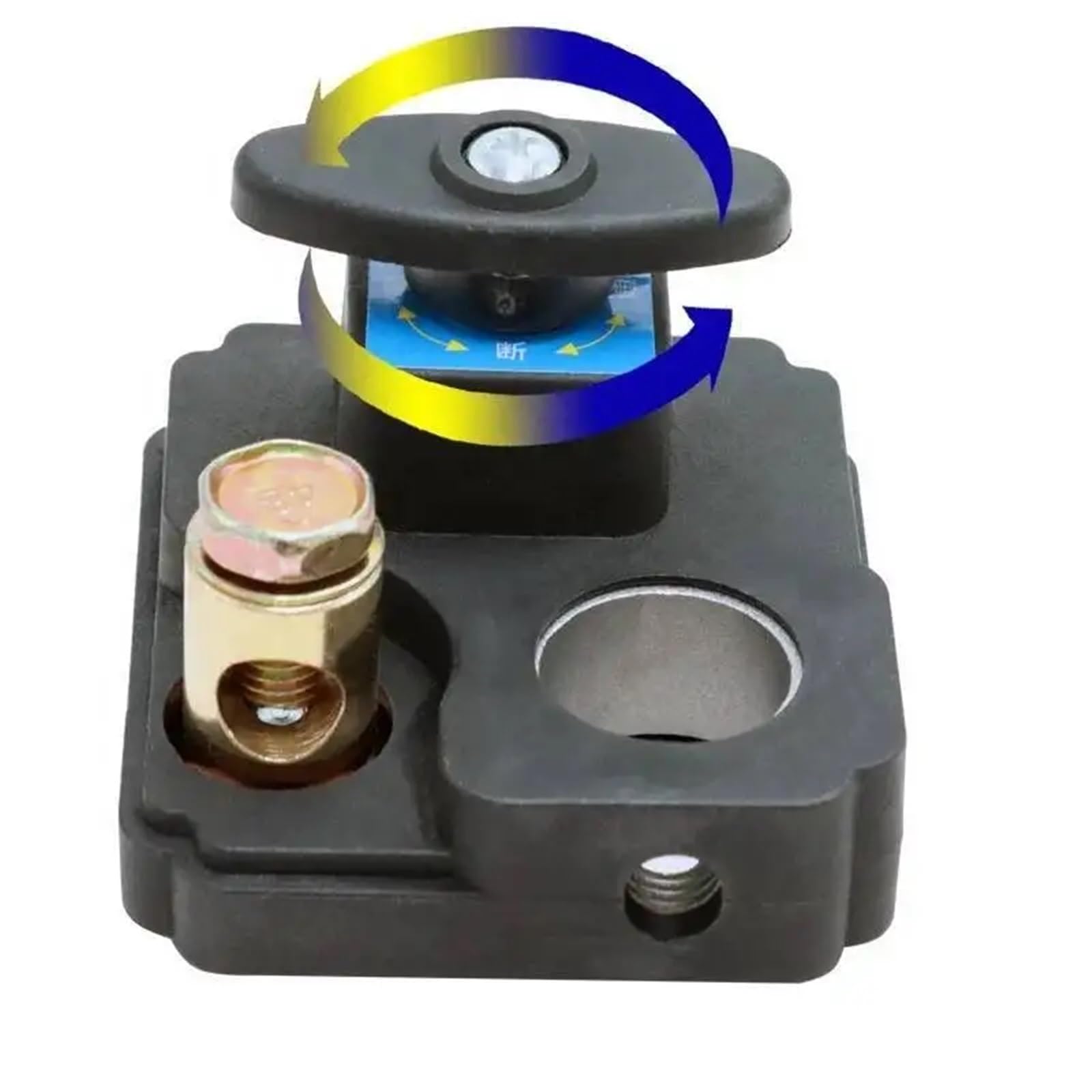 1 interruptor de desconexión de 12-24 V, aislador de corte de energía.