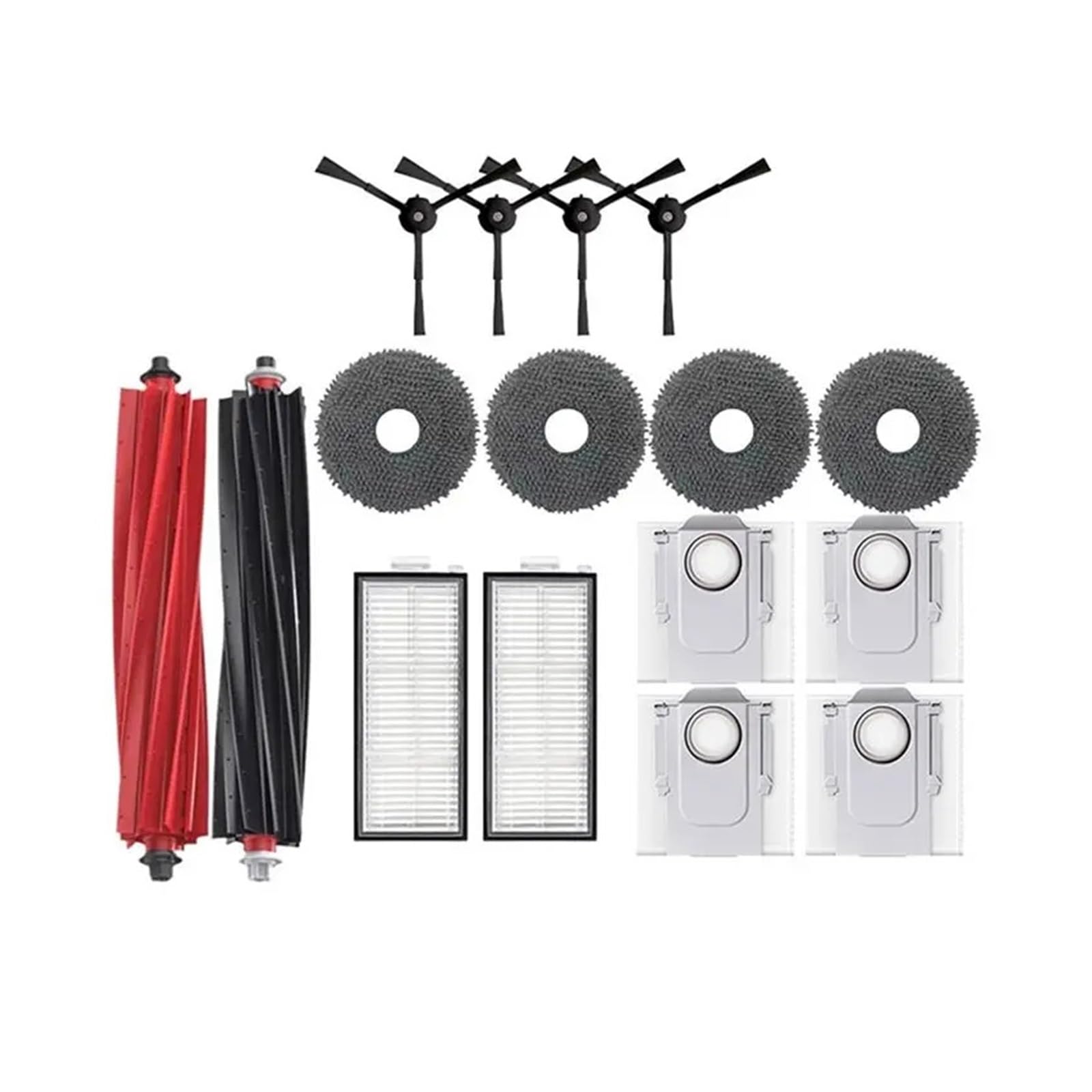 Compatibile con Roborock, Ricambi Robot Spazzola Filtro Panno