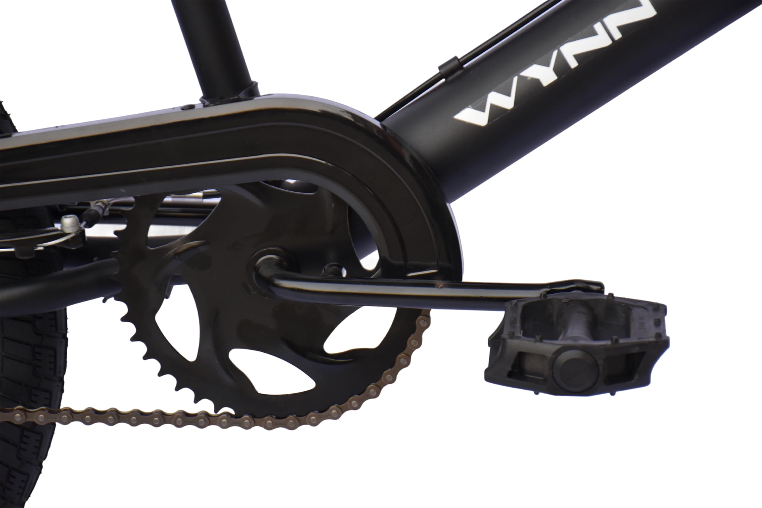 WYNN BMX Freestyle 20 Zoll XX1.0 schwarz-weiß/rot Rahmenhöhe 28 cm Kinder Erwachsene V-Brake