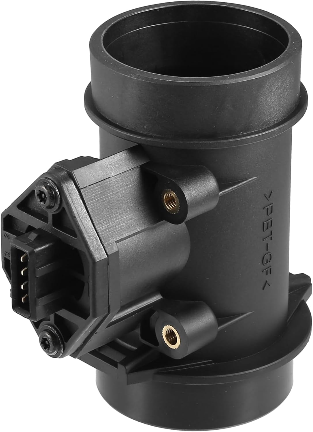 Car Mass Air Flow Sensor No.0K08013210 - Vehicle Mass Air Flow Sensor - for Kia Sportage 1995-2002 Plastic Metal Black - 1 Pc