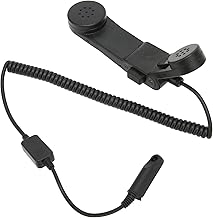 Ruining Handheld Military Radio Microphone, Professional Military Radio Microphone for BAOFENG for Uv‑9rplus