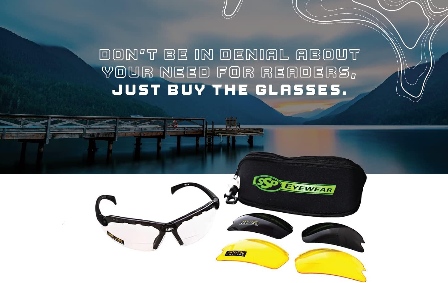 SSP Eyewear Denial Bottom Bifocal, Shatterproof, Jamaica Ubuy