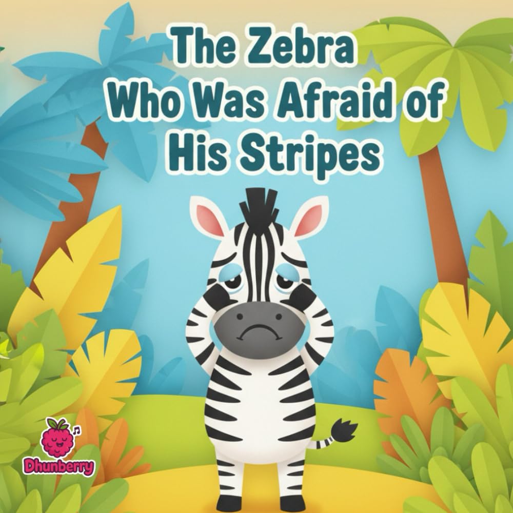 The Zebra Who Was Afraid of His Stripes: A Rhyming Jungle Adventure About Embracing What Makes You Unique (The 100 Book Kids Collection)