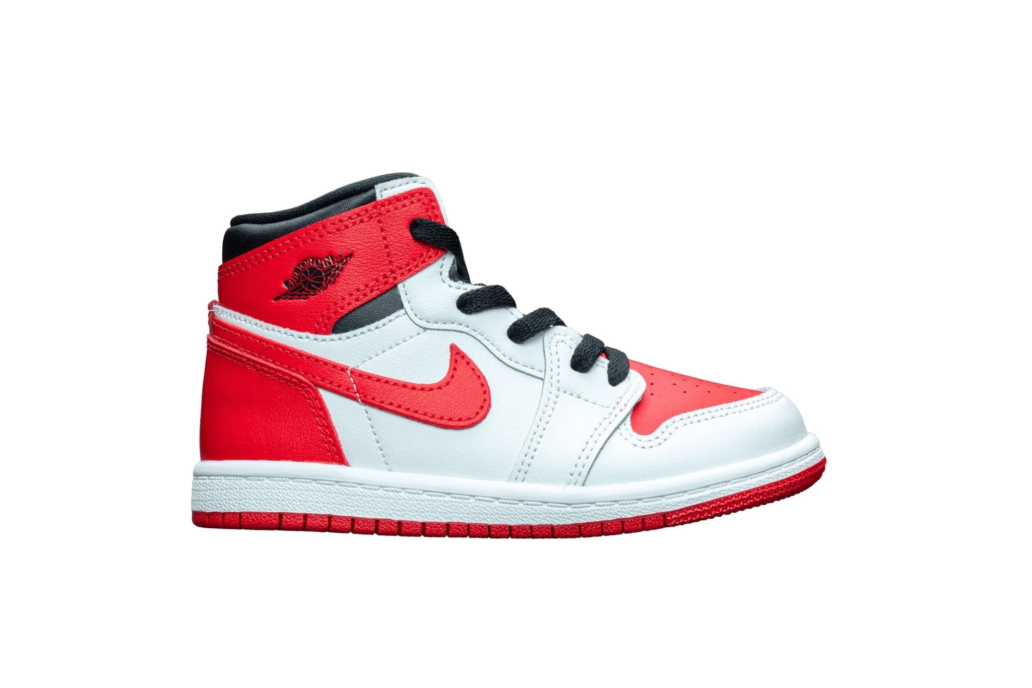 Jordan Baby Boy's 1 Retro High OG (Infant/Toddler) White/University Red/Black 5 Toddler M