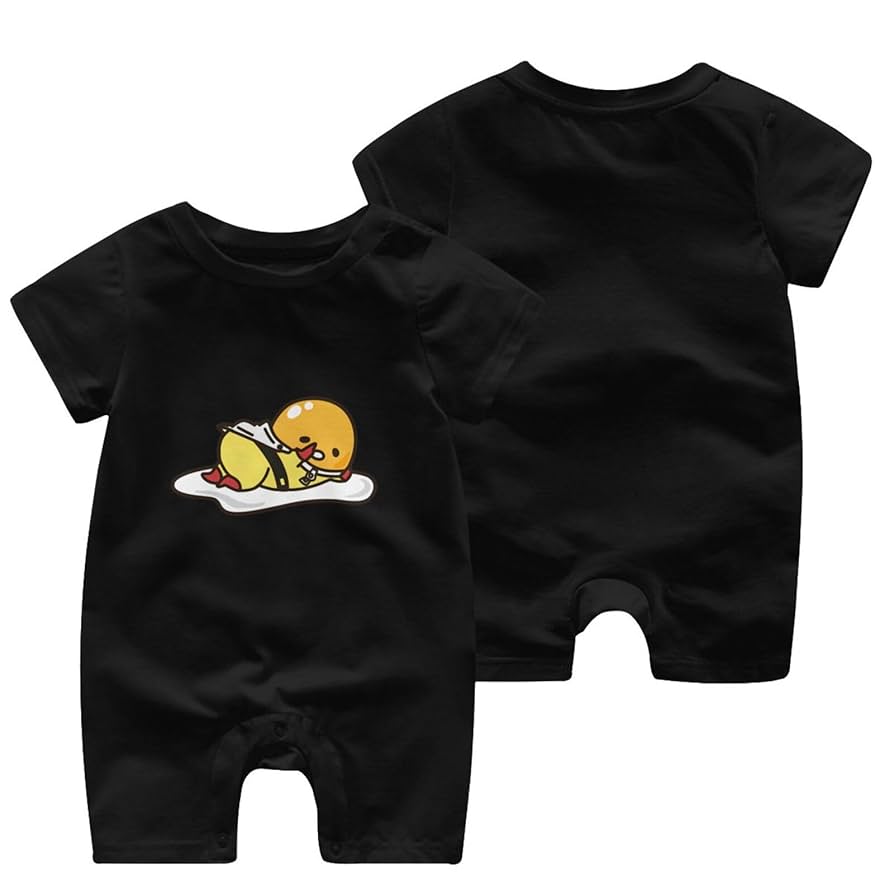 Amazon.co.jp: ロンパース ぐでたま ベビー服 半袖 ベビーウェア