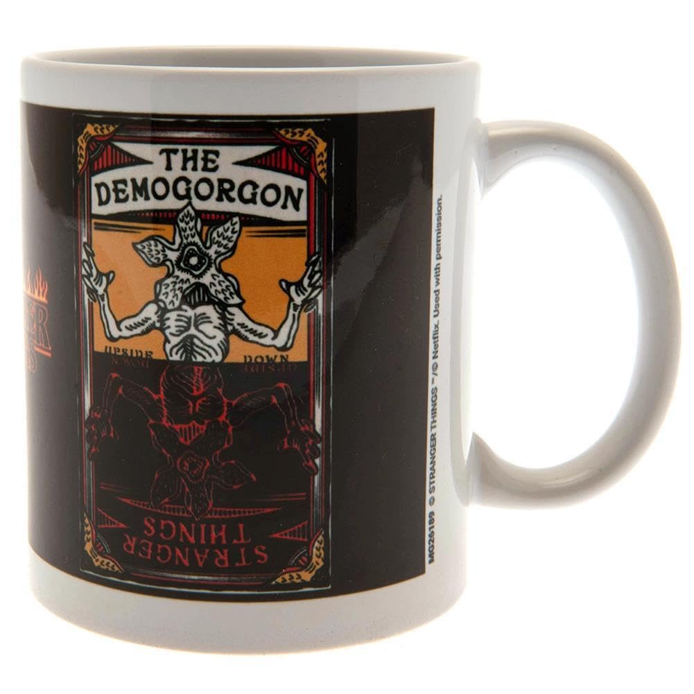 Pyramid International Stranger Things 4 (Demogorgon Card) Mug - 10Oz / 315Ml Ceramic Mug - One Size
