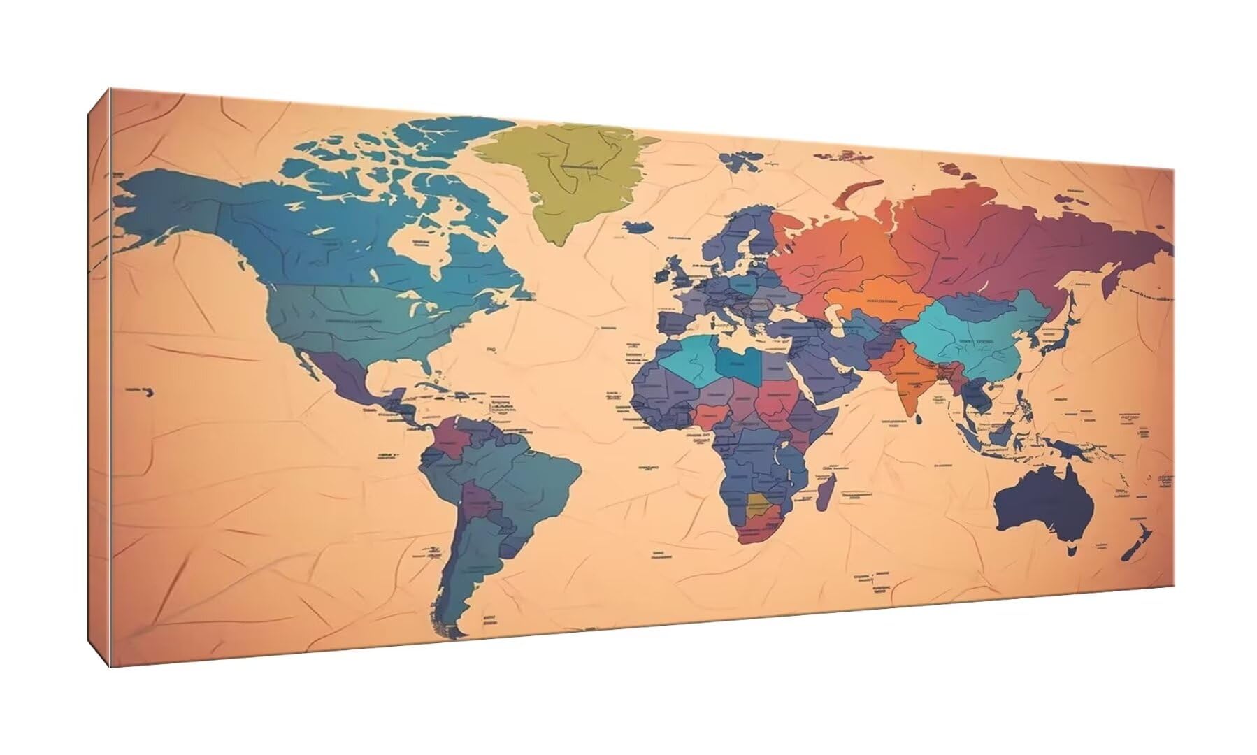 Duża diamentowa mapa świata, malarstwo diamentowe, 100 x 203 cm, diamentowy obraz artystyczny dla dorosłych i dzieci, DIY, pełne wiercenie, haft diamentowy, kryształ, obrazy, obrazy na jesień,