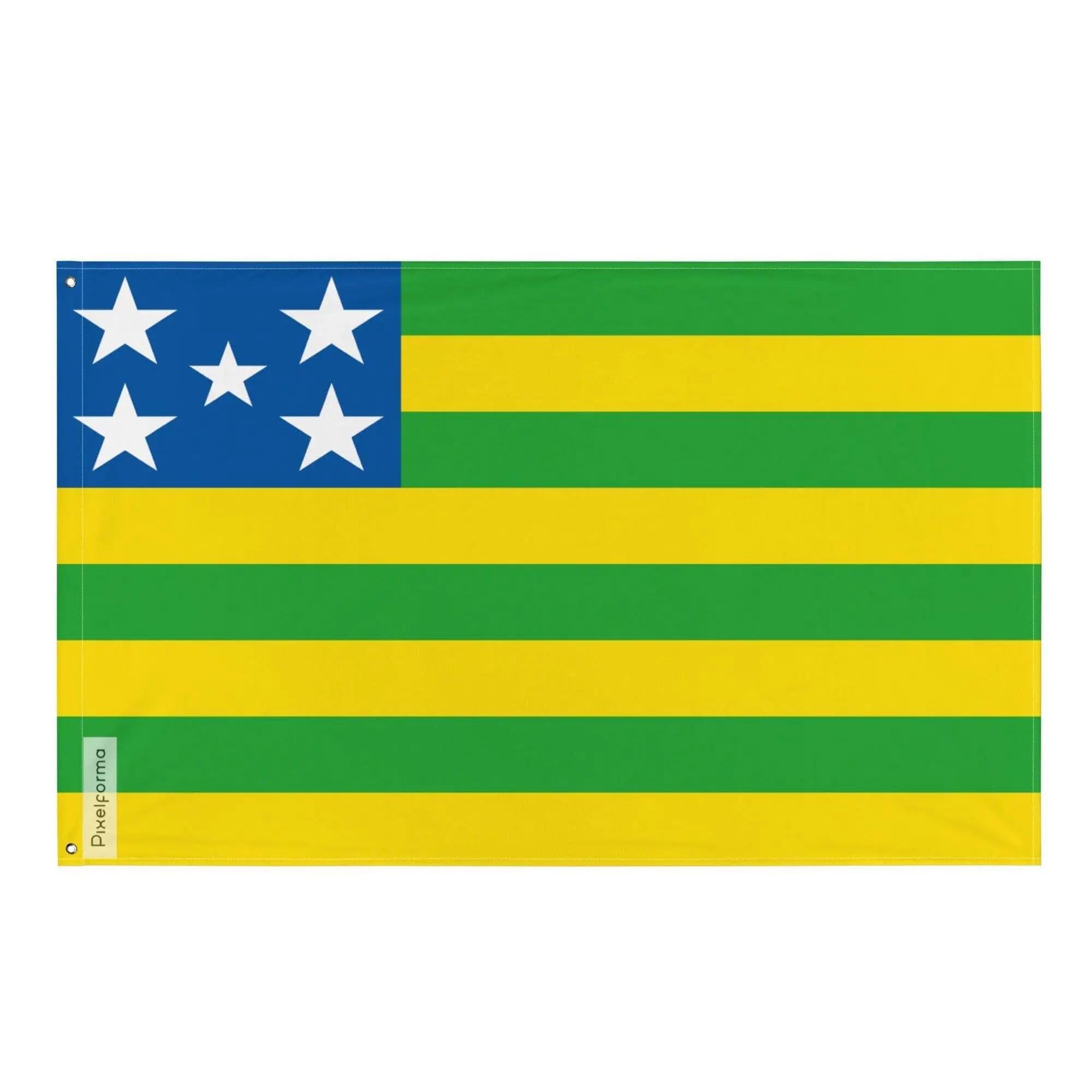 Drapeau Goiás polyester résistant grand format intérieur extérieur Pixelforma - 4