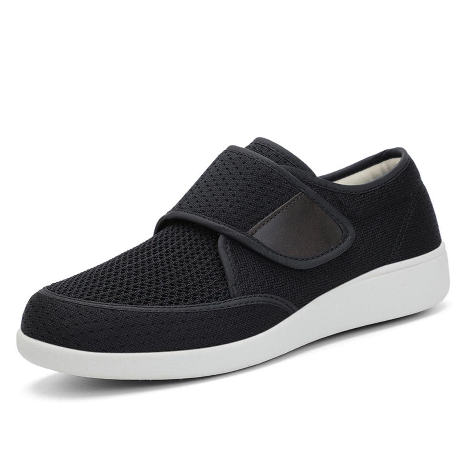 Scarpe Diabetiche Donna, Calzature Alluce Valgo, Scarpe Ortopediche Riabilitative Calzature Medicali Pantofole Antiscivolo Tessuto Rete Traspirante, Scarp Casual Uso Interno Esterno