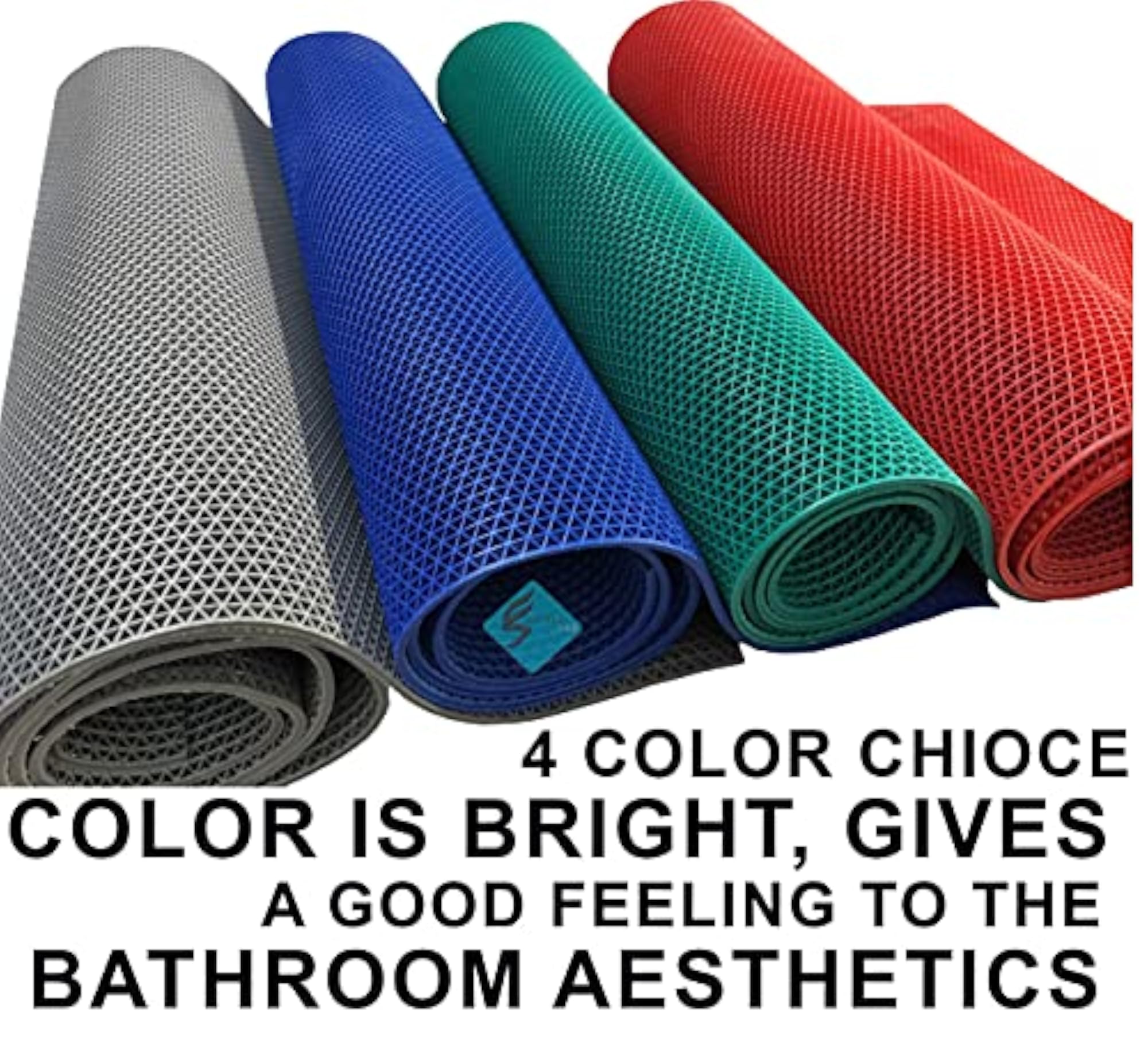 Ultramarine Blue Bath Mats, Set of 2