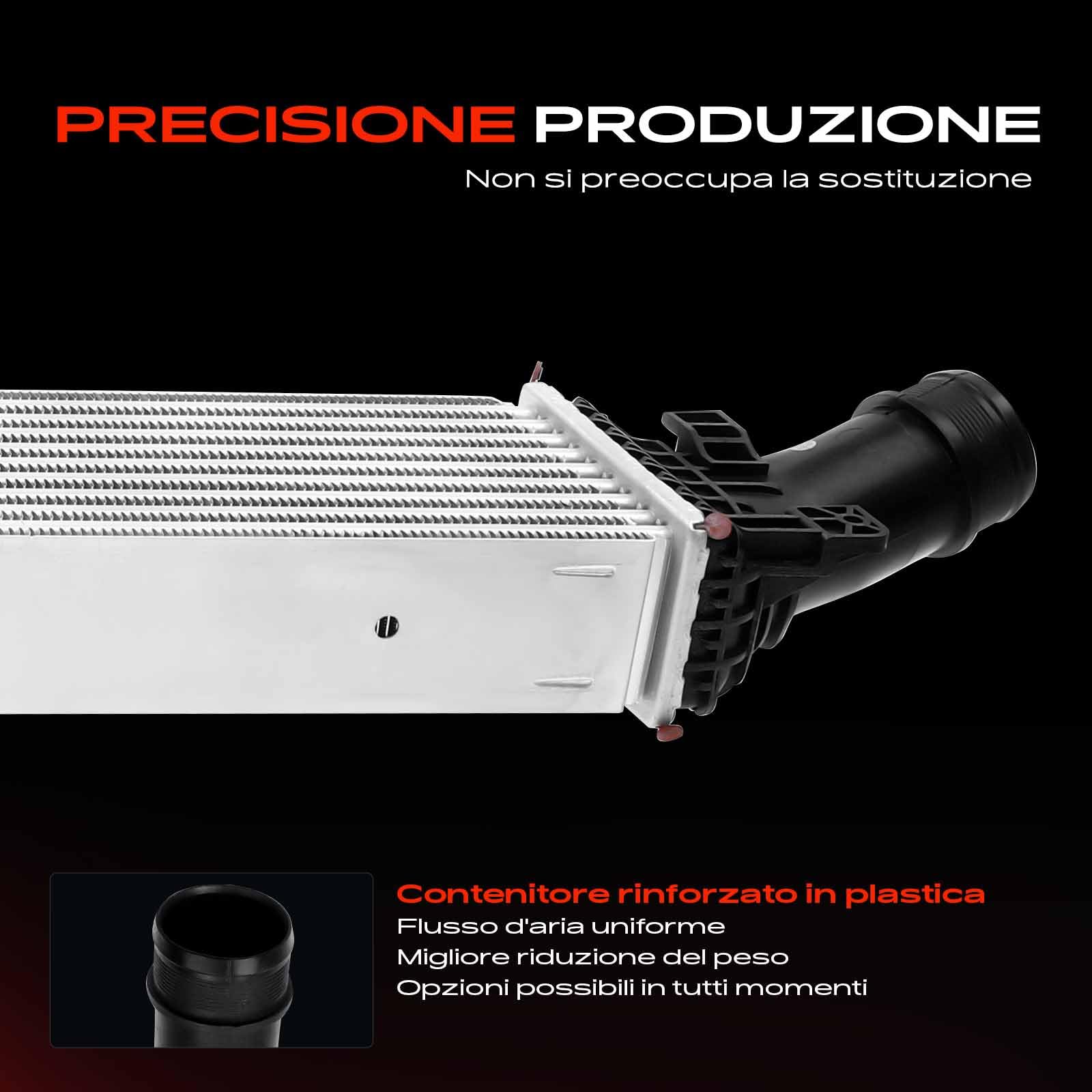 Frankberg Intercooler Compatibile con A4 Avant 8K5 2.0L Q5 8RB 2.0L A4 Avant 8K5 1.8L A4 8K2 1.8L A6 Avant 4G5 4GD 2.0L Replace# 8K0145805P
