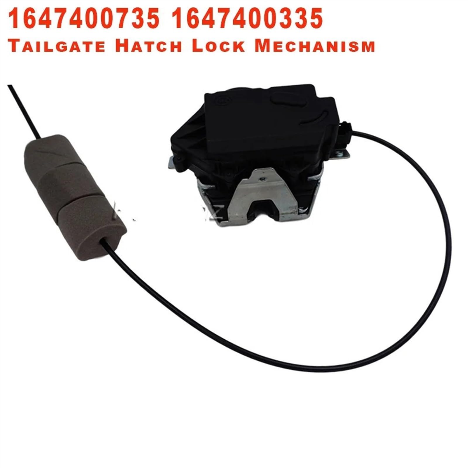 Candado maletero traser Compatible con Benz para X164 W164 | 1647400335 Mecanismo de bloqueo de escotilla de puerta trasera A1647400300 A1647400735 A1647400435 1647400735 1647400300