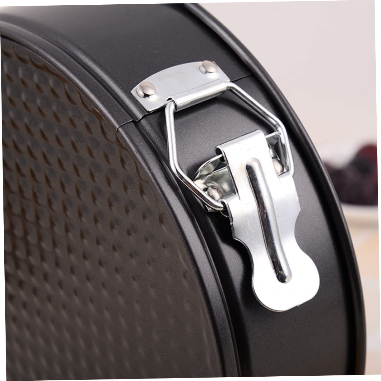 Alipis 6pièce Moules à Gâteaux Ronds Antiadhésifs Avec Fond Nid Abeille Pour Pâtisserie Maison Et Fête