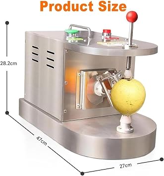 Automatic Fruit Peeling Machine,Garlic Peeling Machine,Adjustable Thickness and Height,Peach,Kiwi,Mango Peeling Tool