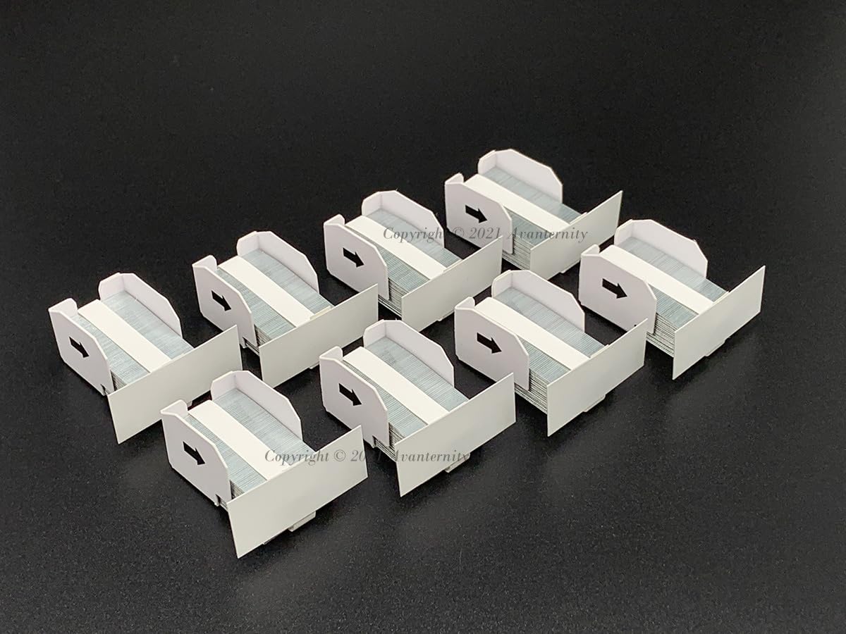 Avanternity's Staple Refills, Compatible with Toshiba Staple-3100 Refill Staples (Pack of 2 Boxes)