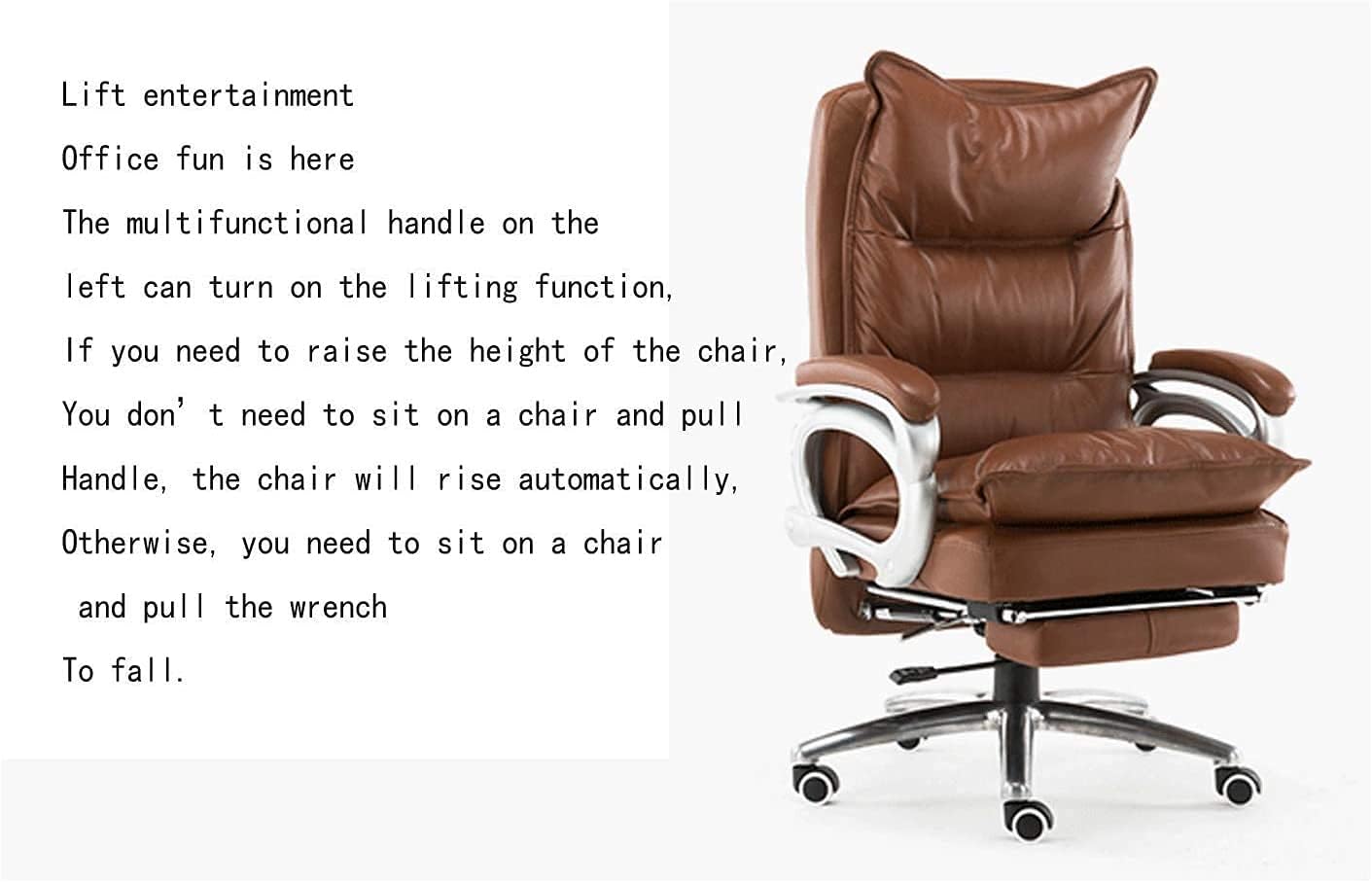 Chairs Home Office Chairs Ergonomic Office Chairs Computer Chairs Massage Chairs with Armrests and Footrests Adjustable in Height