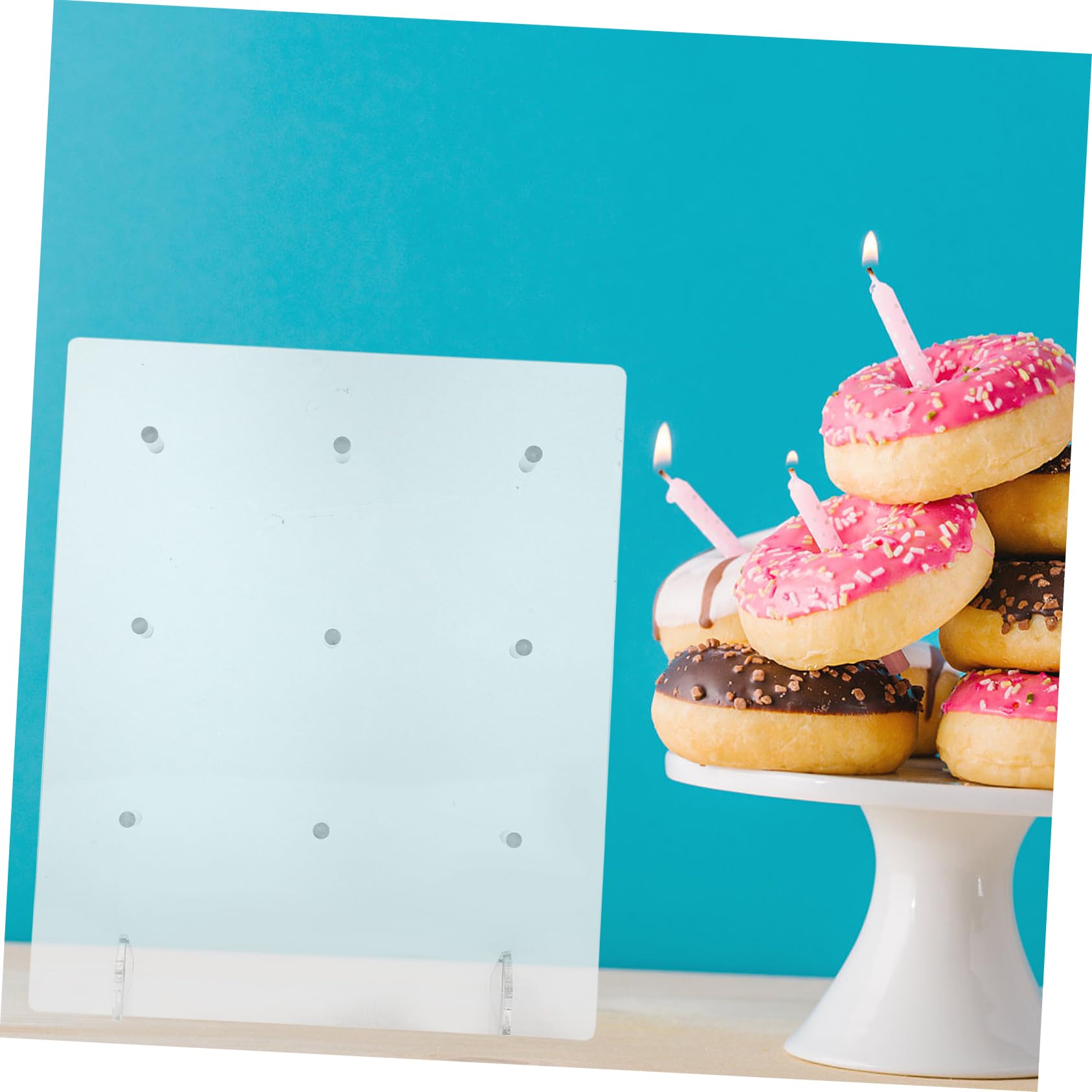 Espositore per Dessert in Acrilico 1 Pezzo per Buffet e Tavolo
