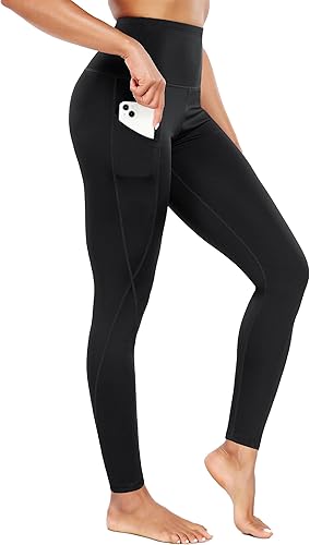 Miniatura 5 de Neleus - Leggings de cintura alta, con bolsillos, ideales para correr, entrenamiento y yoga