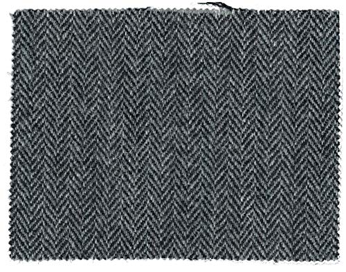Tissu Harris Tweed véritable gris pour confectionner vos vestes d'hiver et accessoires
