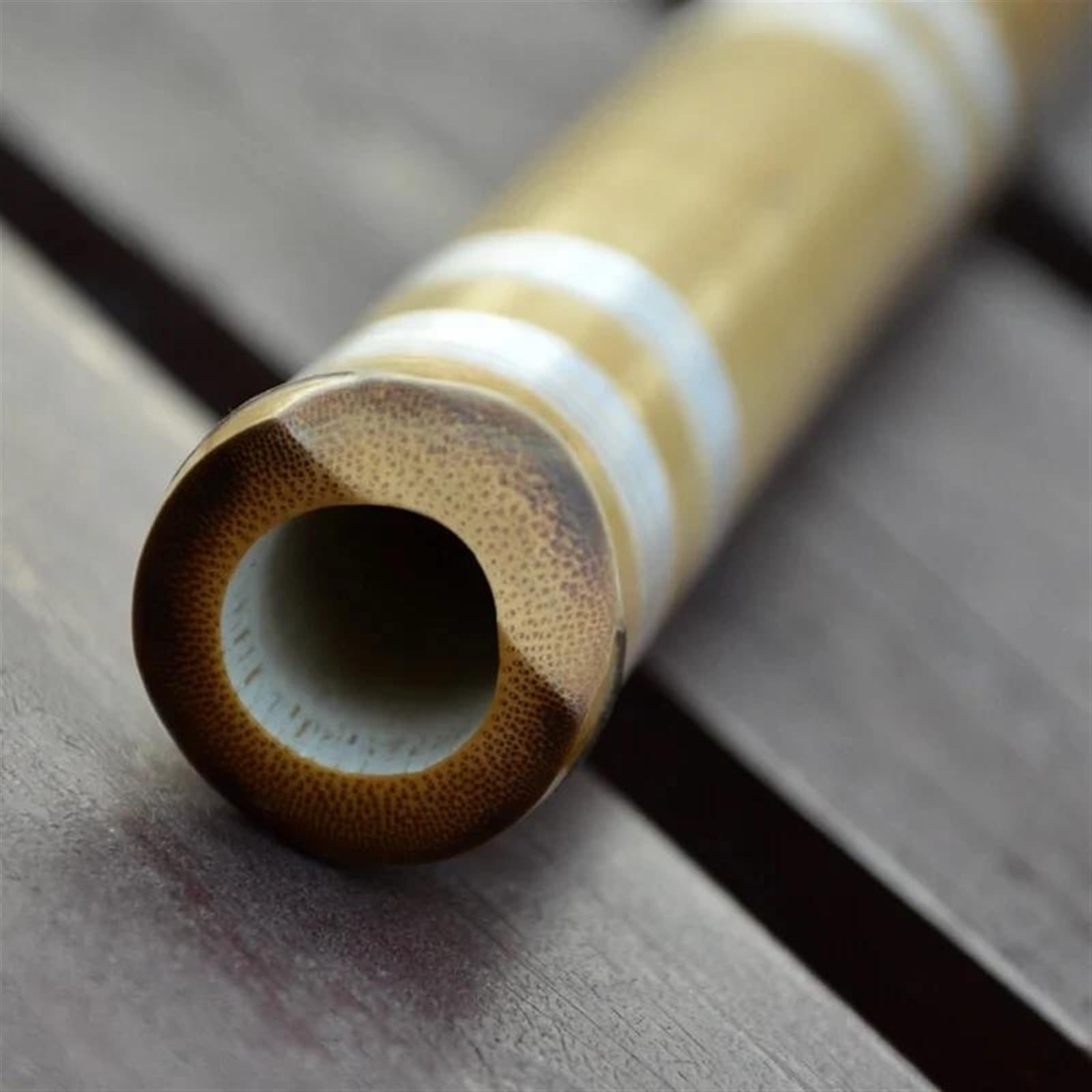 Flet Bambusowy Dla Początkujących Chiński Pionowy Flet Bambusowy Tradycyjny Instrument Muzyczny Profesjonalny Klucz Nan Xiao 8 Otworów Shakuhachi GFED(G Key)