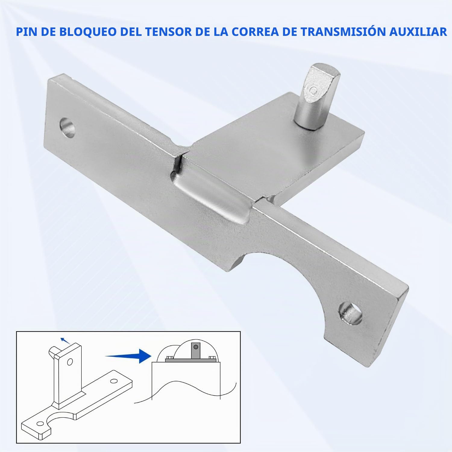 ZKTOOL Kit de herramientas de sincronización y bloqueo de alineación de motor diésel, compatible con Vauxhall Opel 1.6 CDTI, herramientas para árbol de levas del motor, herramientas para cadena de