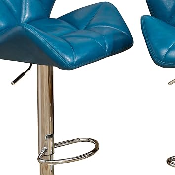 Chair Height Swivel Chair Barstools Swivel bar stools with Backs Simple Assembly Leather bar stools for Home Kitchen Dining Room Bar Coffee Shop
