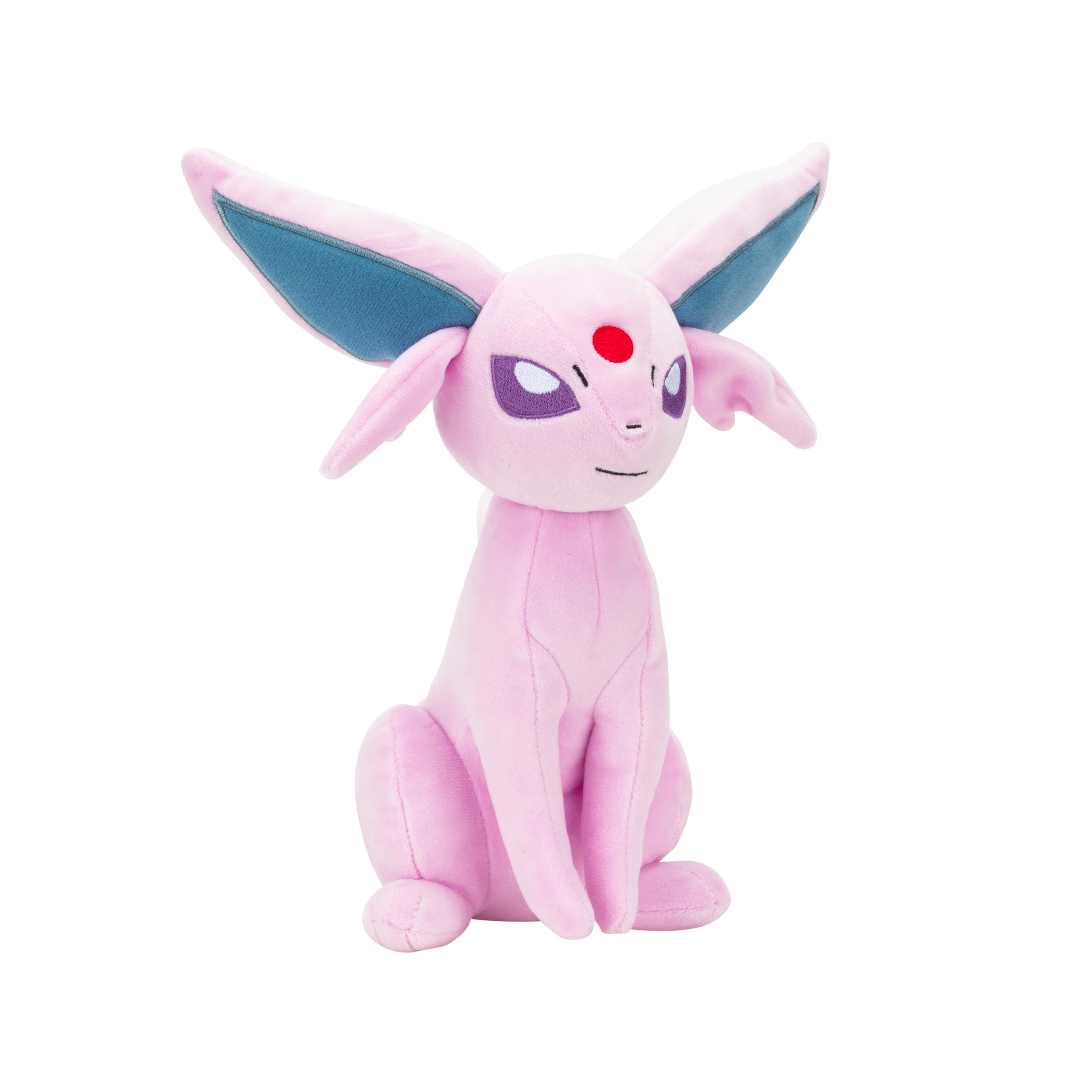 Pokémon Plush 20 cm Espeon - Blue/Purple - Official Pokemon stuffed collectible toy for children 2+