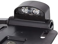 Vista 7 de Marcos de matrícula con luz LED para motocicleta, soporte lateral para Harley Forty Eight Sportster XL1200 XL 883L