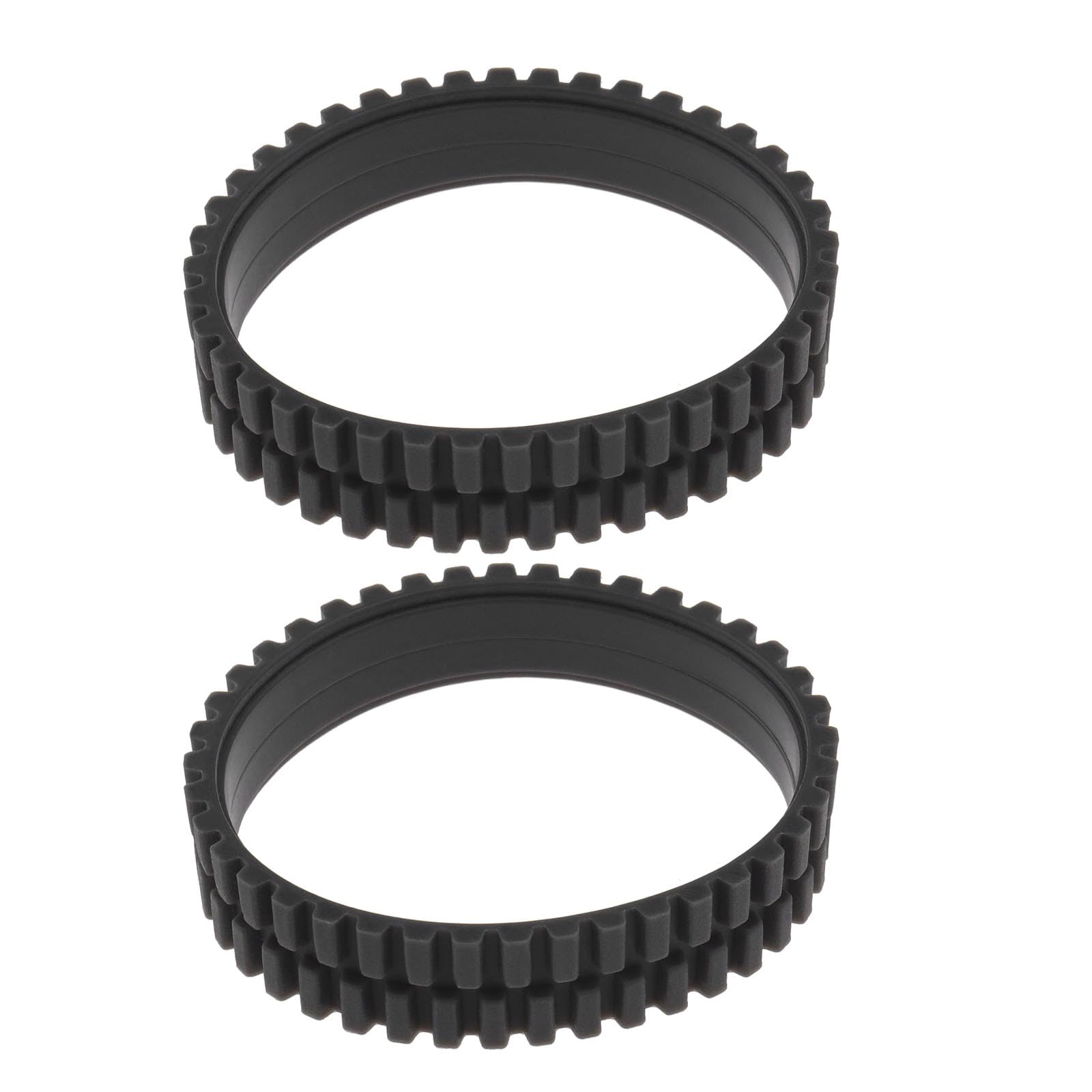 Create idea 2Pcs Anti Slip Wheel Tires Skin Replacement Compatible with Eufy RoboVac 11S/ 11S MAX/ 15T/ 30/ 30C/ 15C/ 15C MAX Anti-wear Tyre Skins