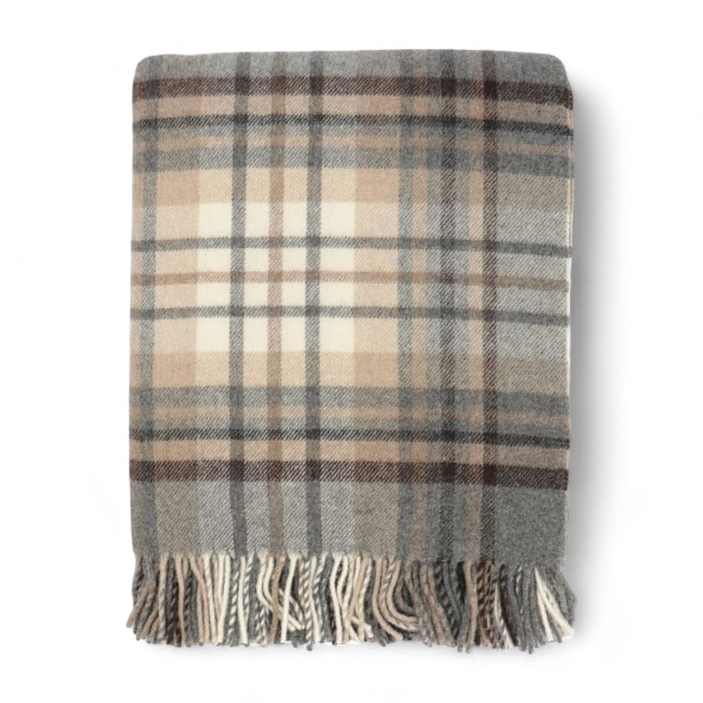 Somma Plaid Art Sky Scozzese 130x180 (GRIGIO)