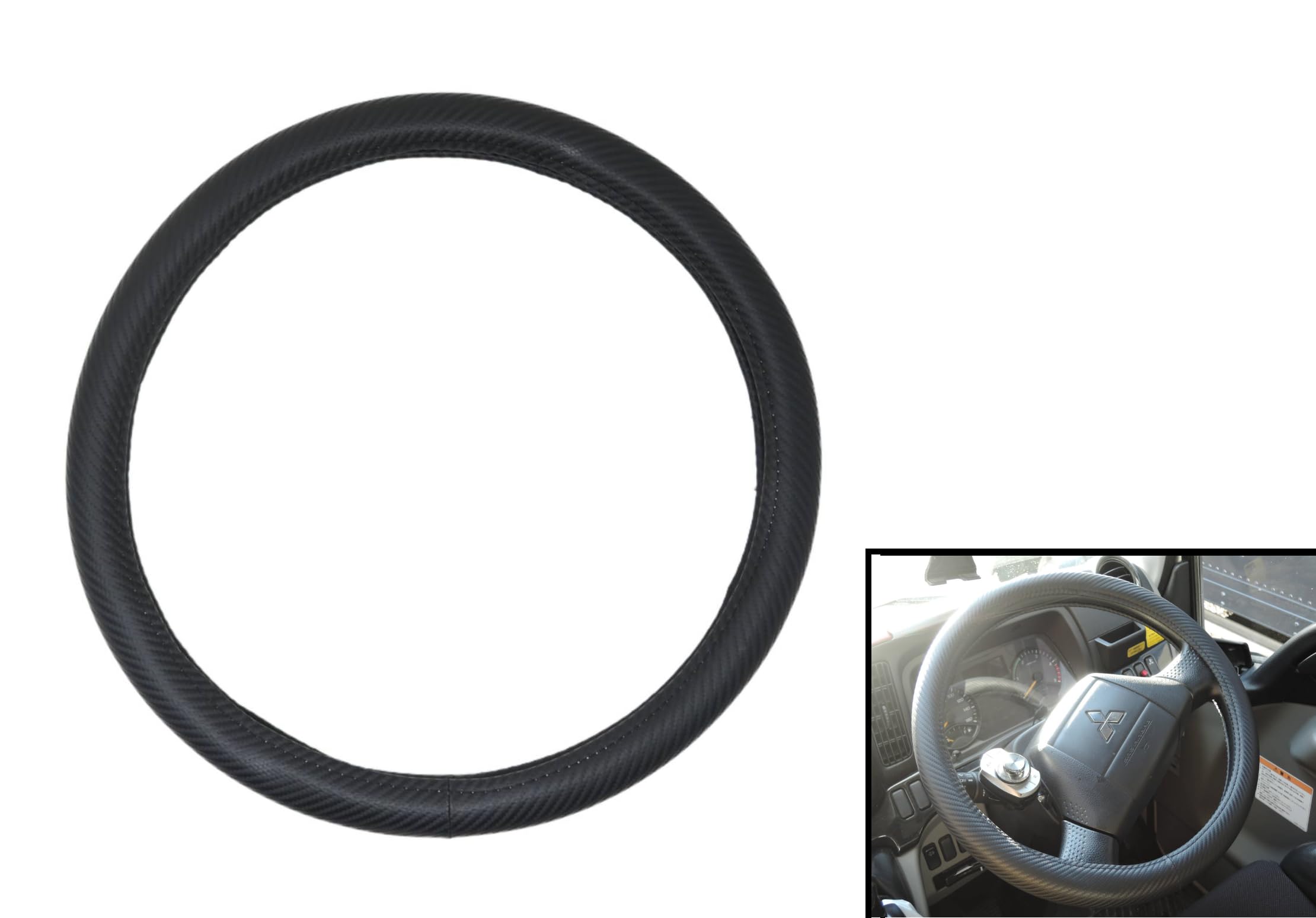 カーボン調　ステアリング　小径　330mm 即納◎ カーボン調 ステアリング 小径 330mm 即納◎