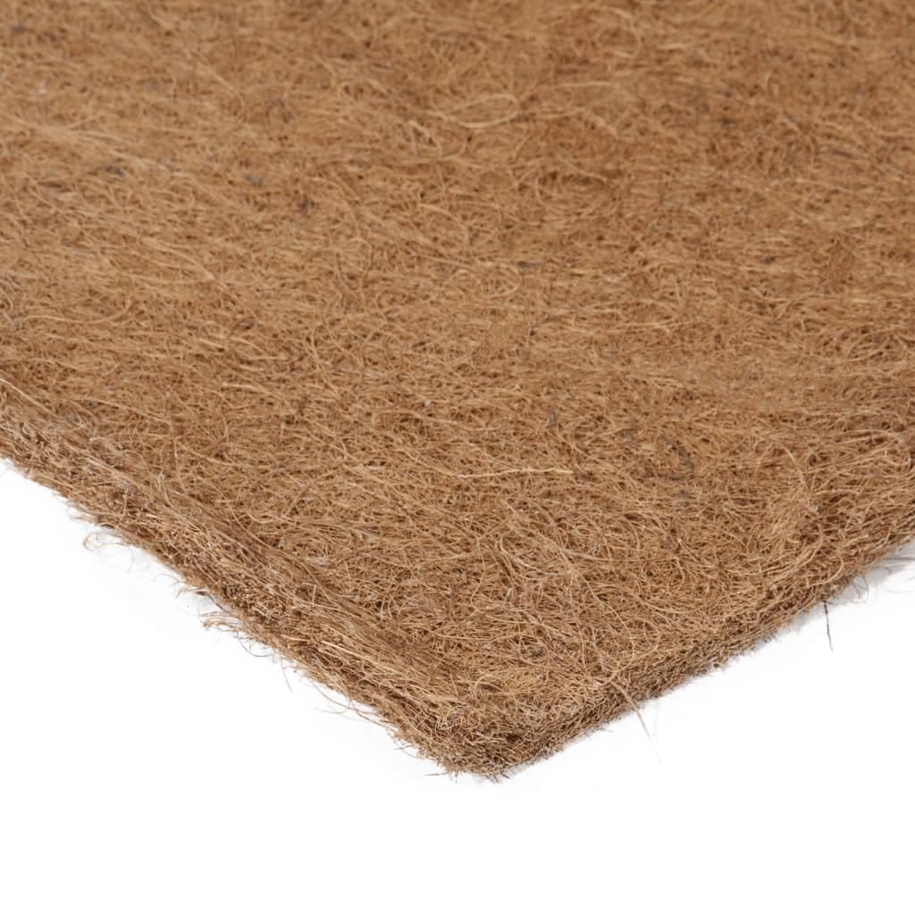 vidaXL Estera para Colchón, Base de Colchón, Alfombra Cubrecolchón de Cama, Tapete Almohadilla para Somier, Fibra de Coco 100x200 cm