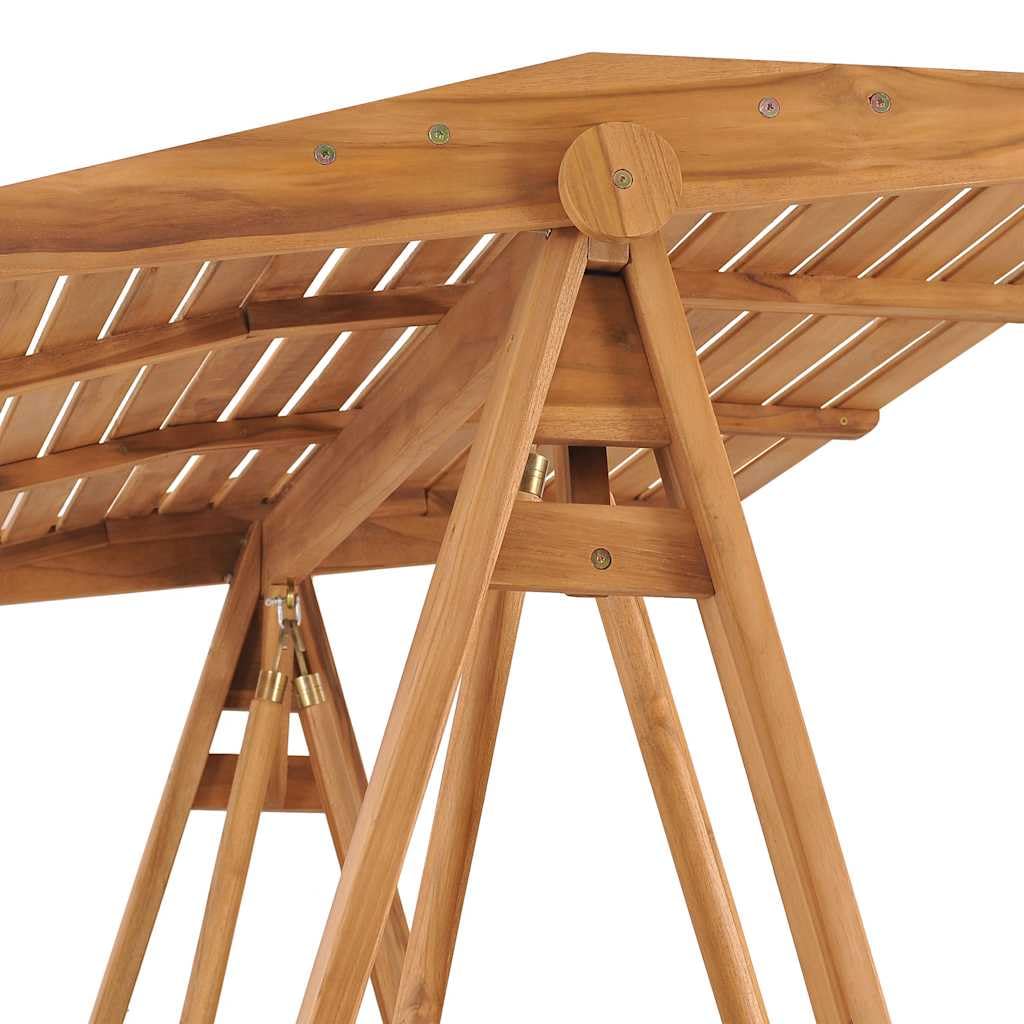 Balancelle 174 cm Bois de Teck Massif Jardin