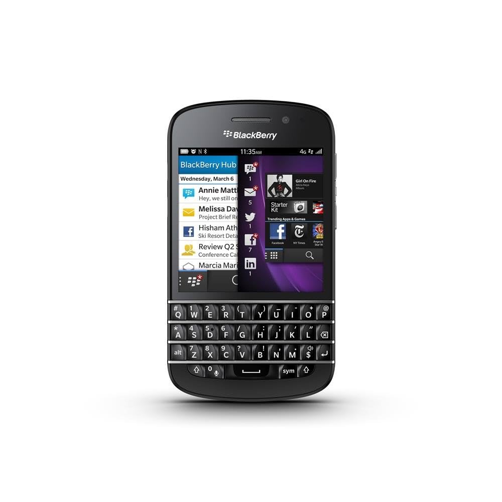 BlackBerry - Blackberry Q10 SIMフリー 本体 スマートファン.com 特別通販価格 ＜新品＞ ブラックベリー Q10