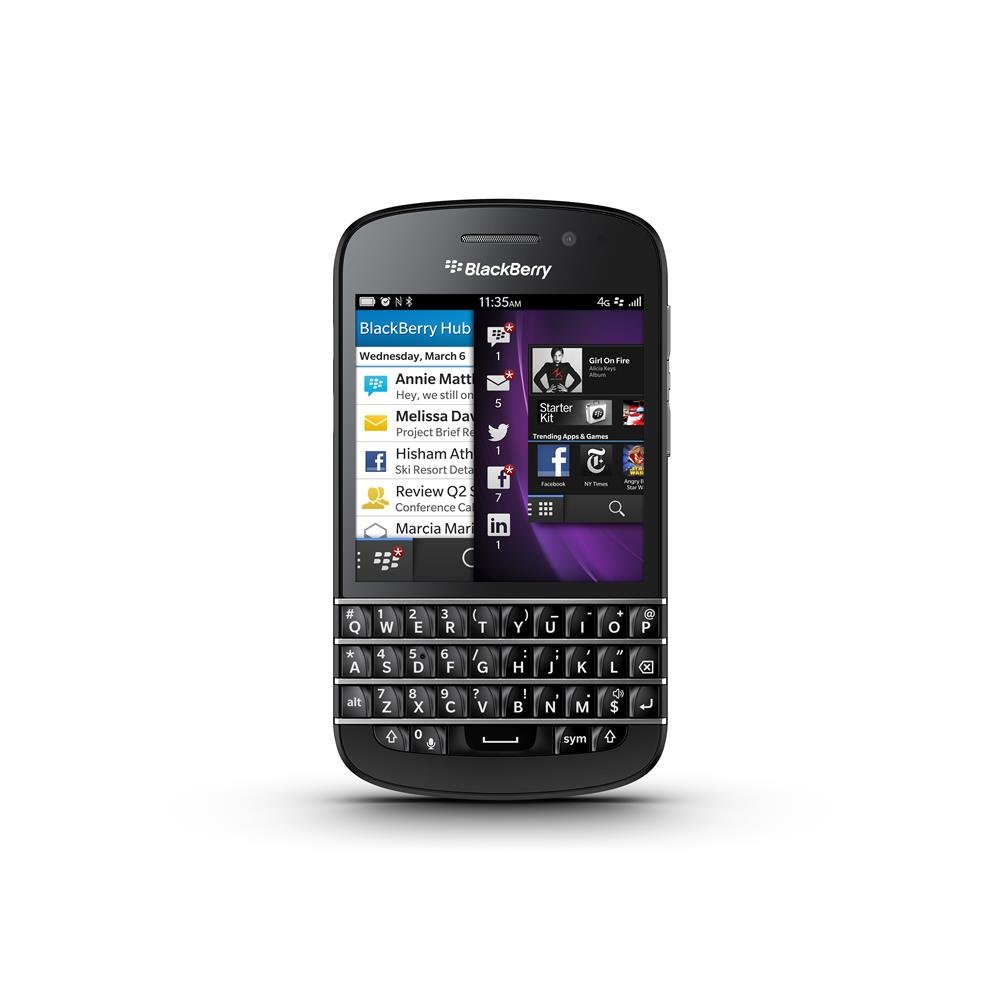 BlackBerryQ10 SIM-Free Smartphone - Black