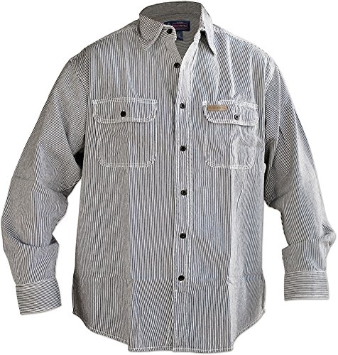 Hickory Shirt Co. Long Sleeve Button Shirt- Tall Length