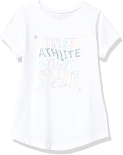 Under Armour Girl's Athlete Graphic T-Shirt Short Sleeve