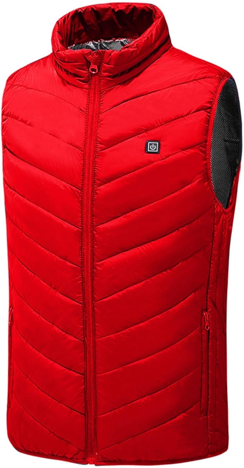 Heated Vest for Women Men Heating Zones Sleeveless Washable Jacket Usb Winter Christmas Outdoor 32 Degrees Coats