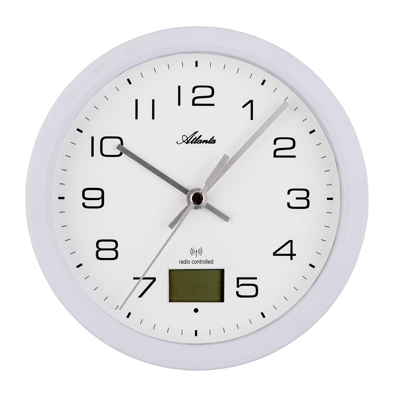 funk badezimmeruhr mit temperaturanzeige