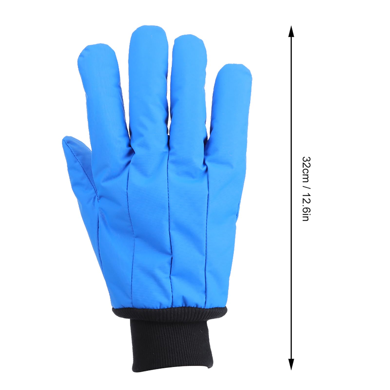 FAMKIT Guantes criogénicos de nitrógeno líquido protector -200 °C a -C resistencia a bajas temperaturas laboral H
